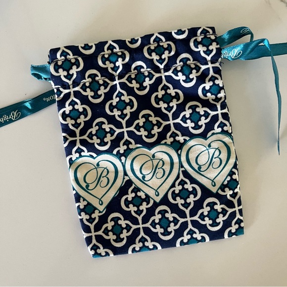 SOLD SOLD Brighton Graceful French Wire Earrings Tear Drop Faceted Swarovski - Picture 11 of 12